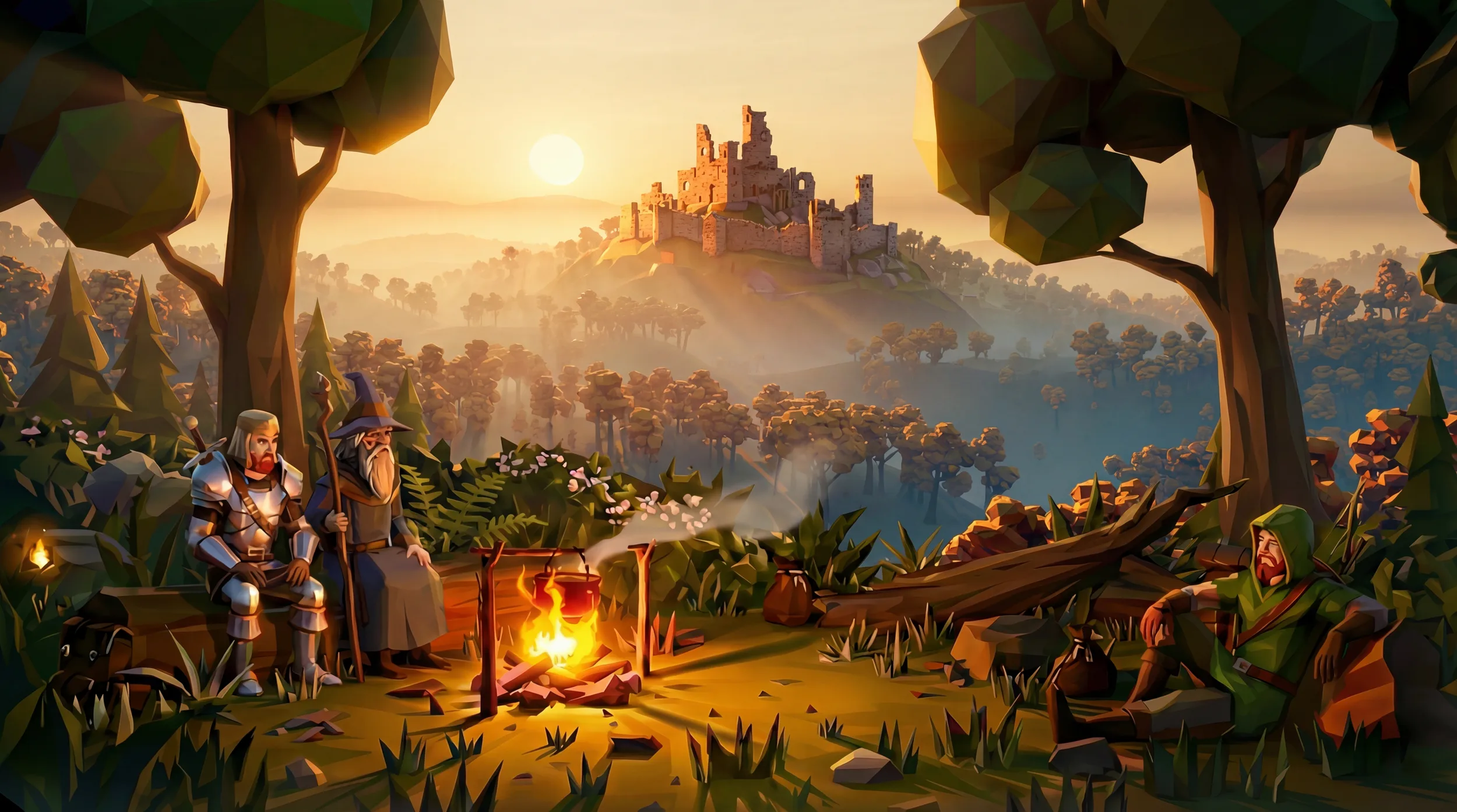 Alerith — fantasy MMO landscape